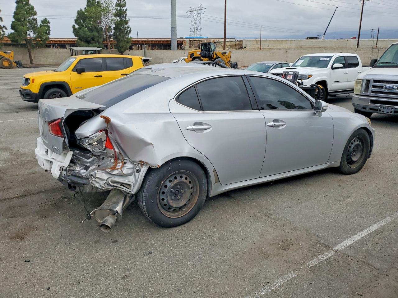 2011 Lexus Is 250 Silver vin: JTHBF5C29B5156155