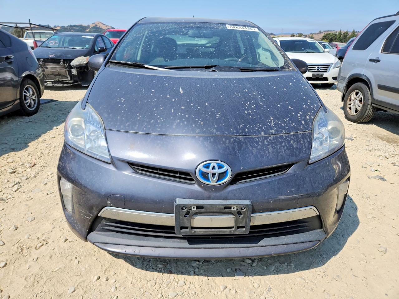 2014 Toyota Prius Plug-in Hybrid Base Charcoal vin: JTDKN3DP6E3059353