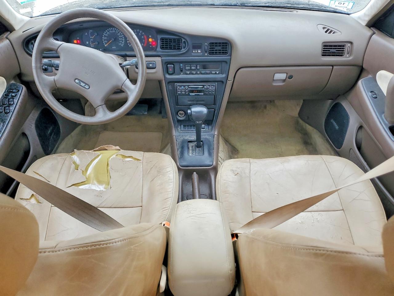 1992 Nissan Maxima Gxe Gold vin: JN1HJ01P7NT605525