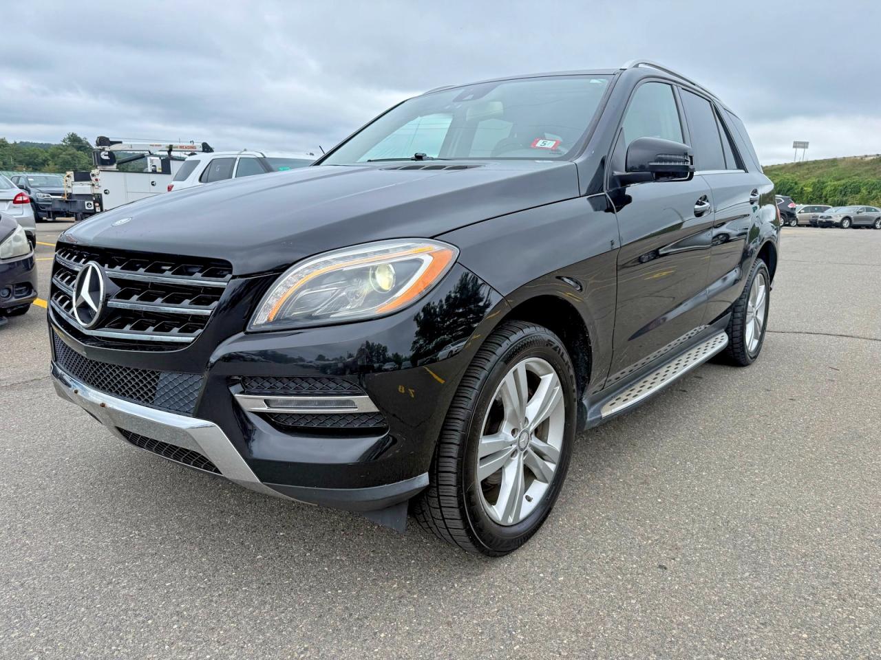 2014 Mercedes-benz Ml 350 4matic Black vin: 4JGDA5HB4EA328584