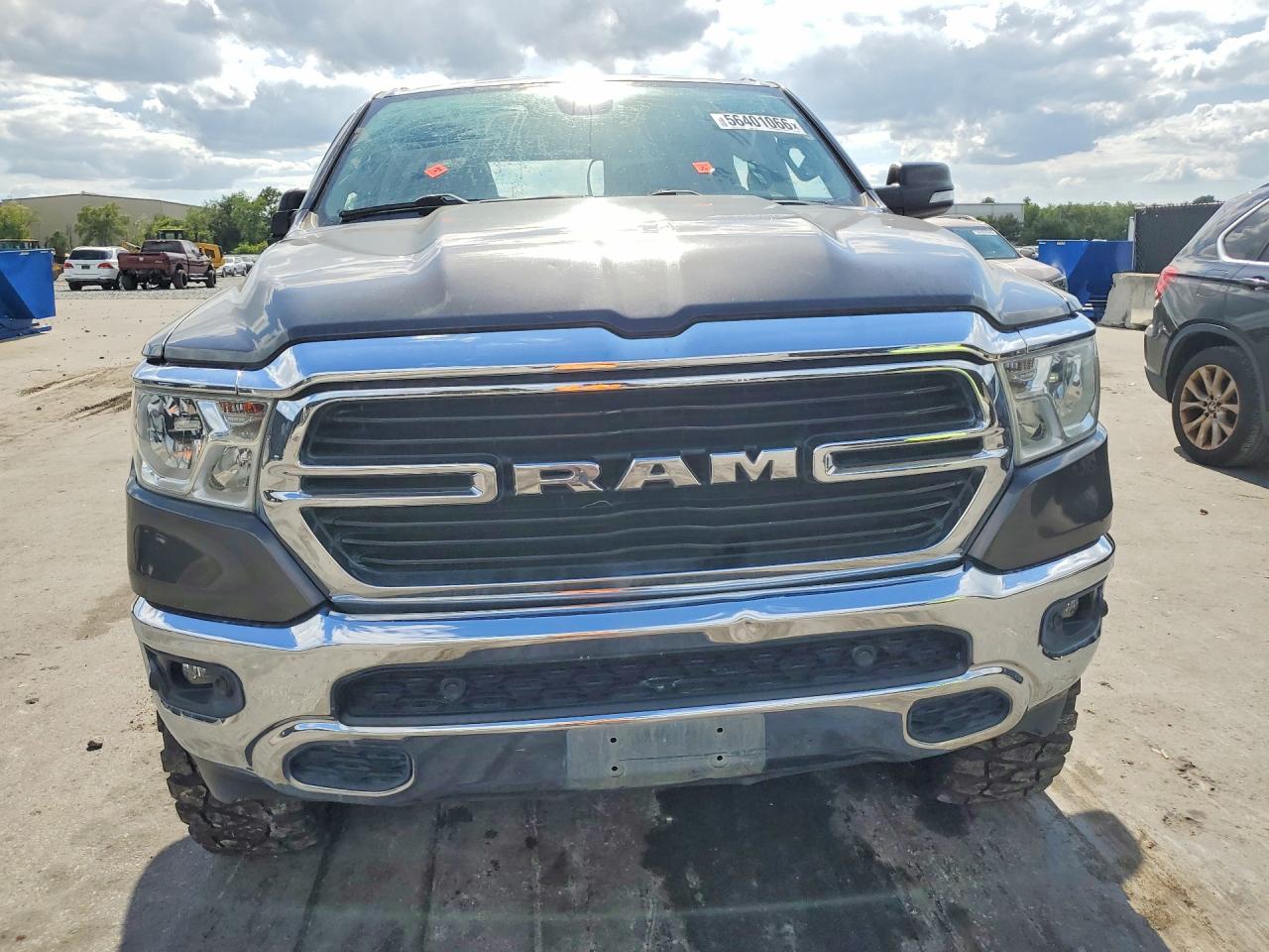 2020 Ram 1500 Big Horn Серый vin: 1C6SRFFT3LN125964