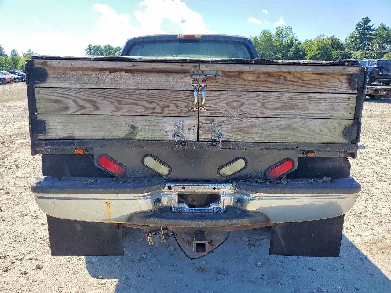 2001 Ford F250 Super Duty Blue vin: 1FTNX21F01EA74197