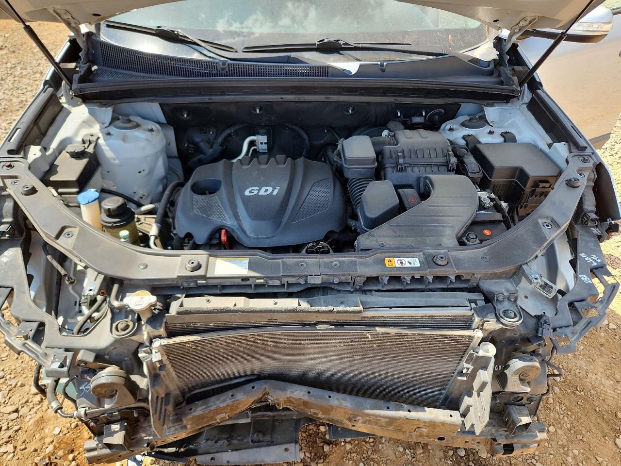 2013 Kia Sorento Lx Серебряный vin: 5XYKTDA66DG346970