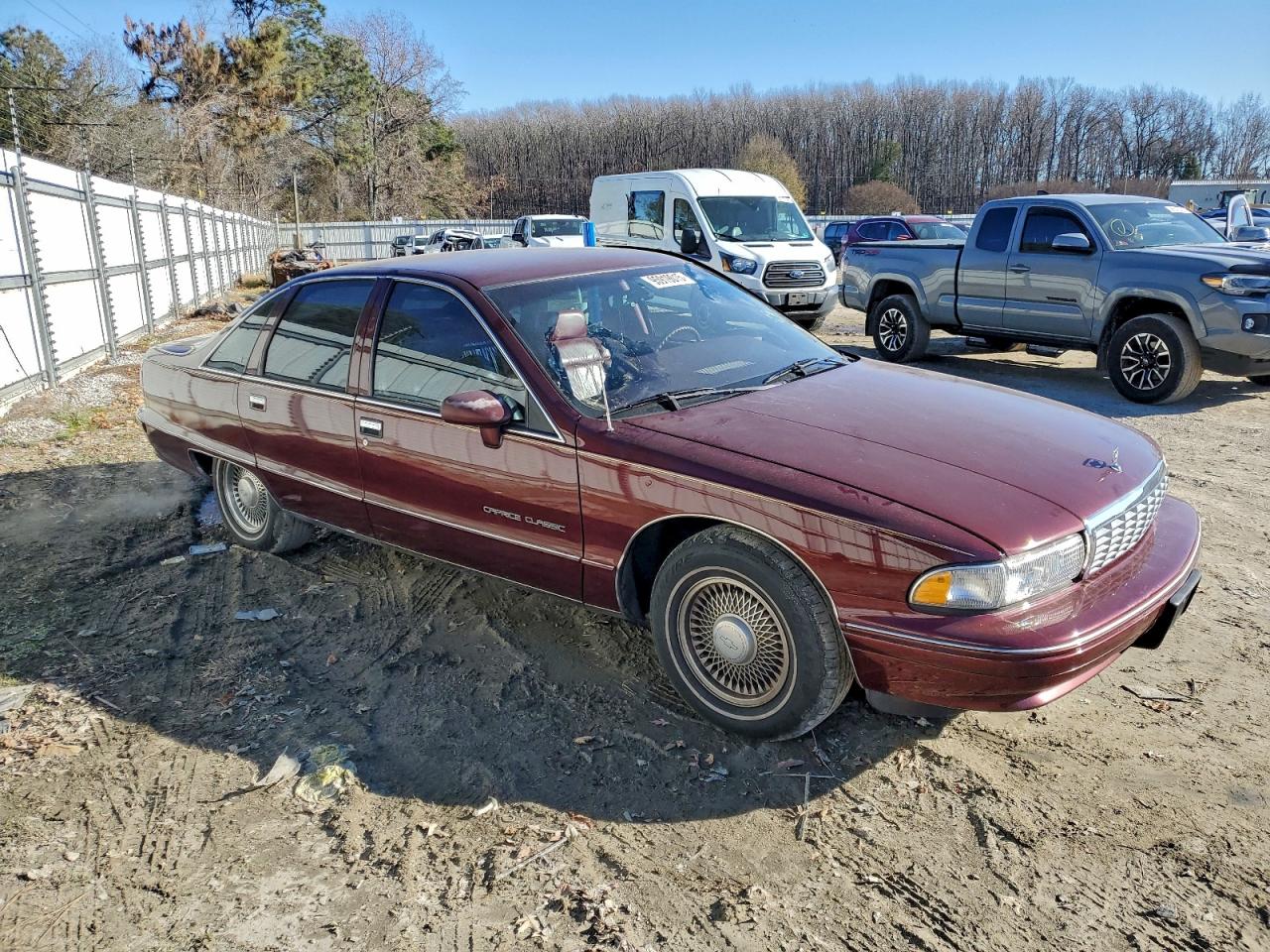 1992 Chevrolet Caprice Classic Ltz Бордовый vin: 1G1BN53E1NR101879