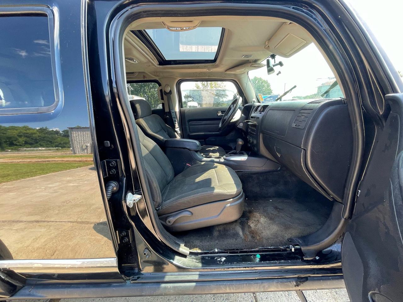 2007 Hummer H3 Black vin: 5GTDN13E778201933