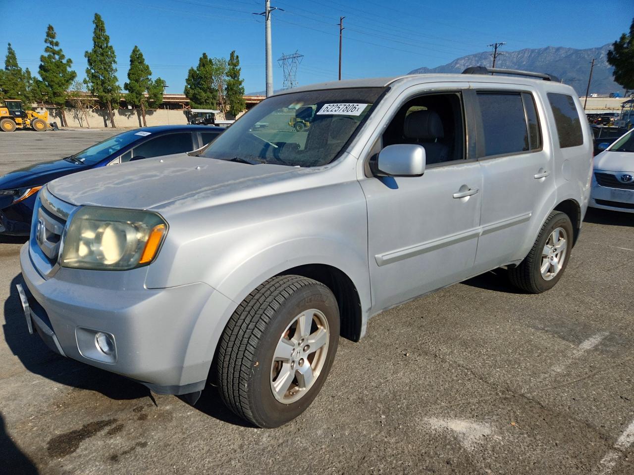 2009 Honda Pilot Exl Silver vin: 5FNYF38589B014116