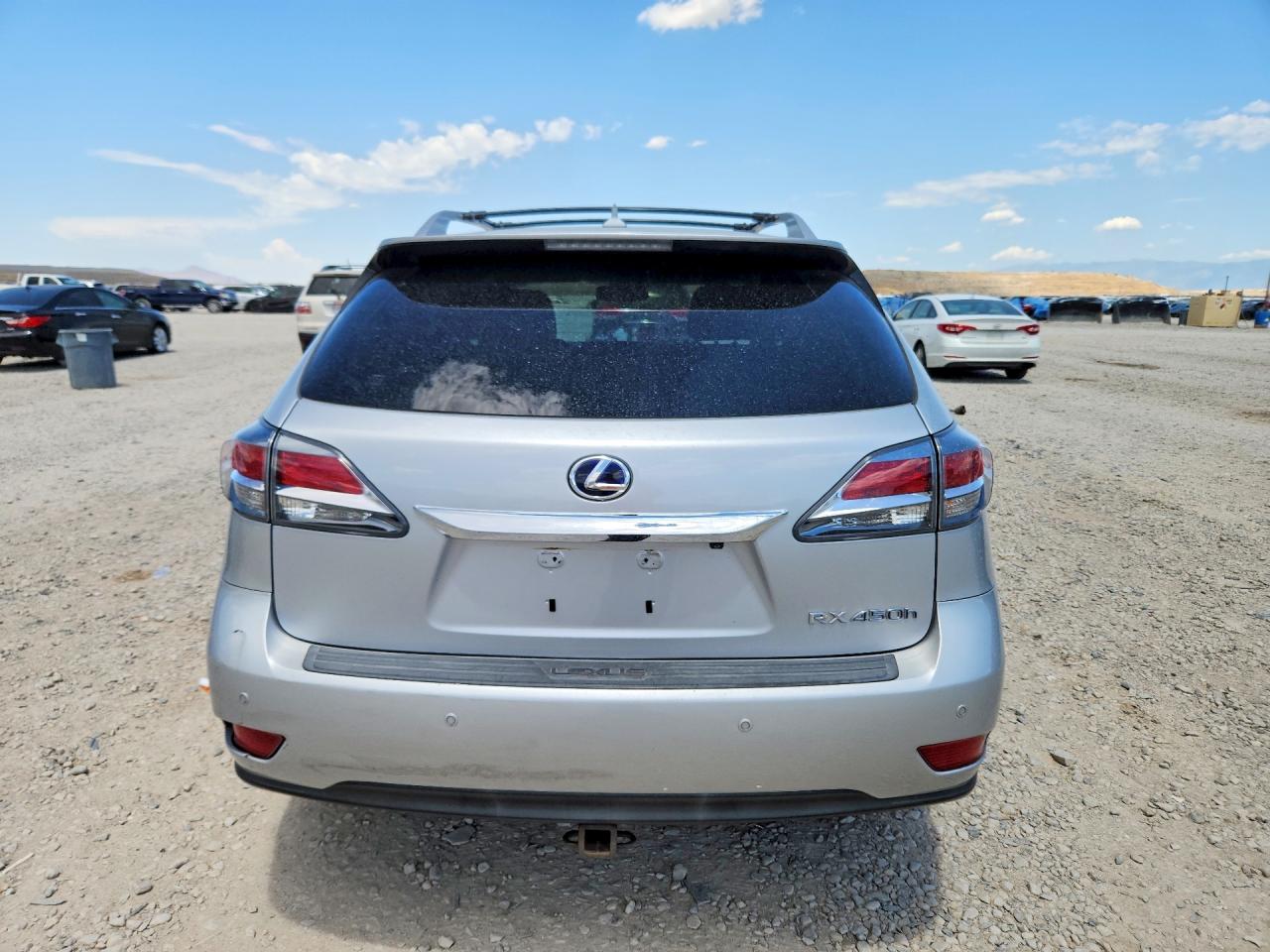 2013 Lexus Rx 450h Silver vin: JTJBC1BA5D2442517