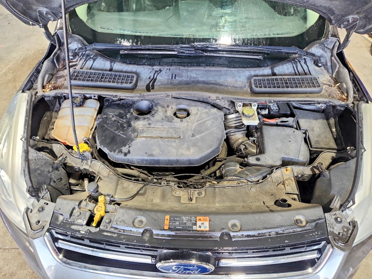 2015 Ford Escape Titanium Charcoal vin: 1FMCU9J91FUC12843