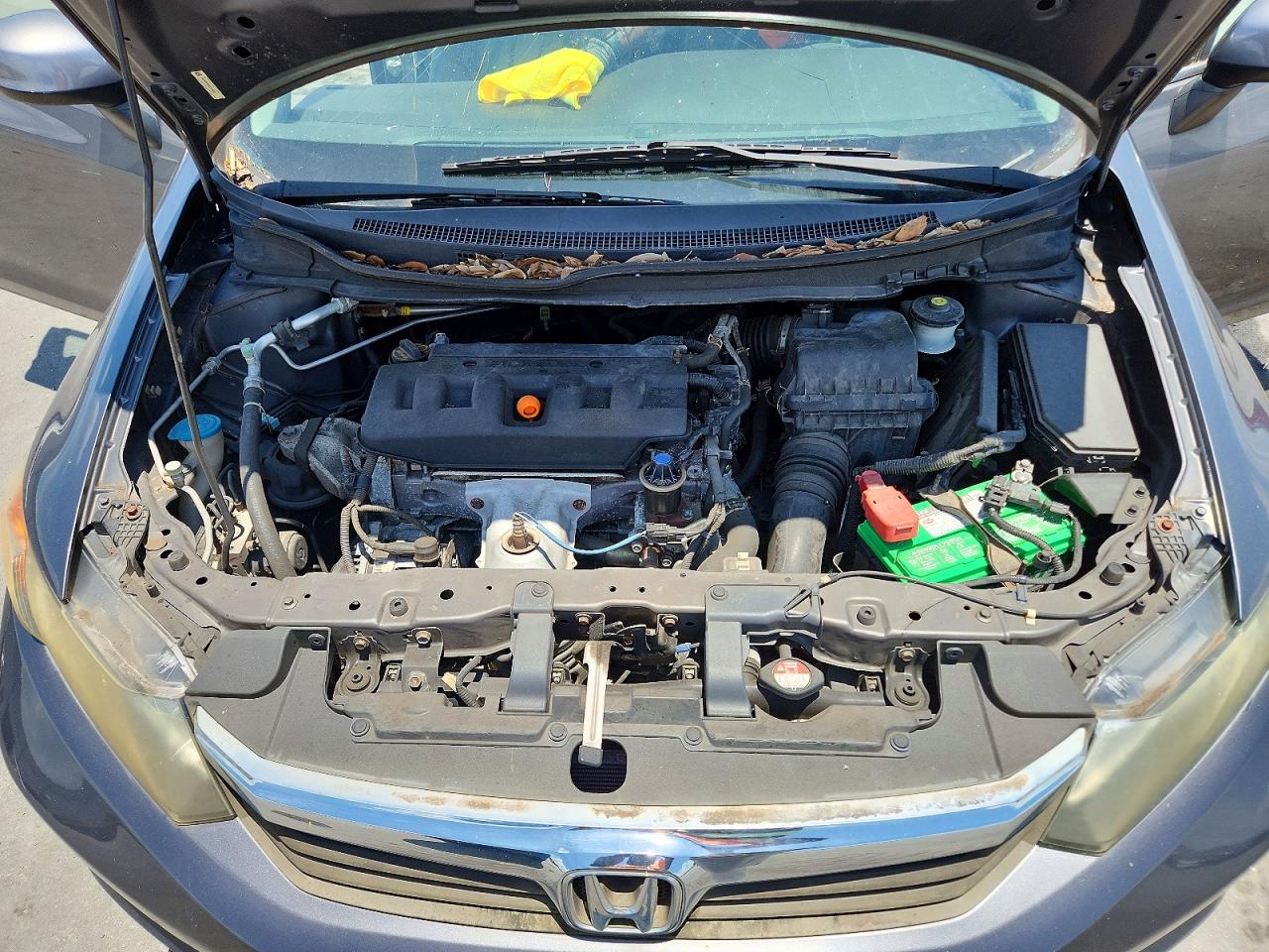 2012 Honda Civic Lx Серебряный vin: 19XFB2F5XCE314432