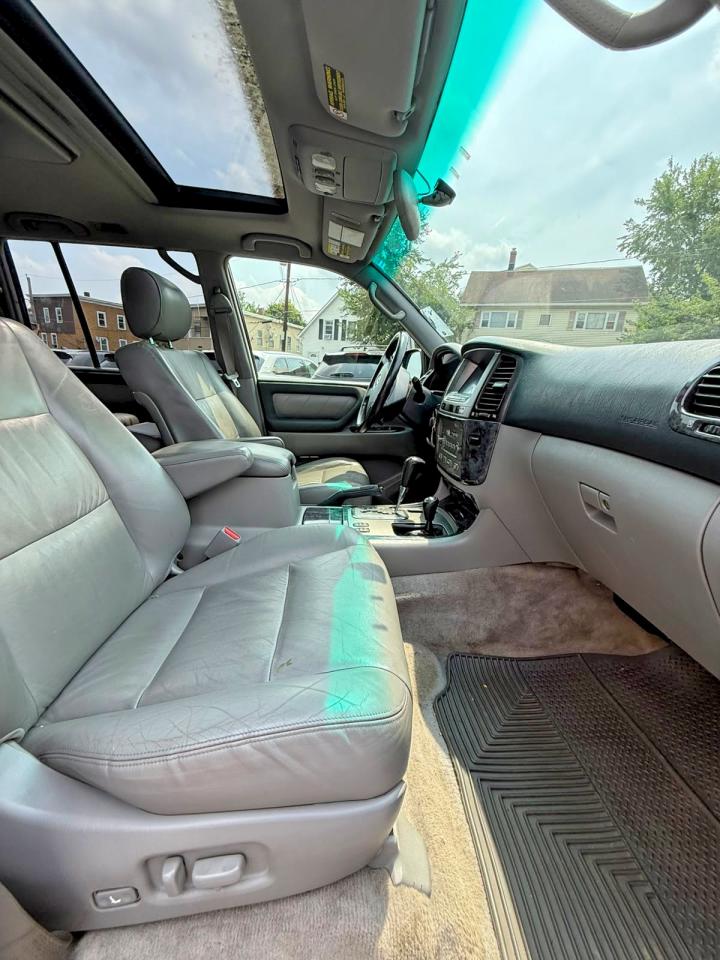 2004 Toyota Land Cruiser Base Blue vin: JTEHT05JX42057873