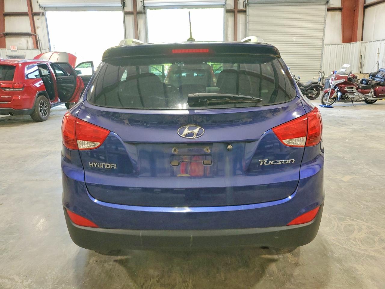 2013 Hyundai Tucson Gls Blue vin: KM8JU3AC7DU694120