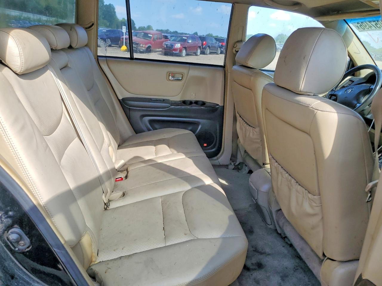 2003 Toyota Highlander Limited Black vin: JTEHF21A430149550
