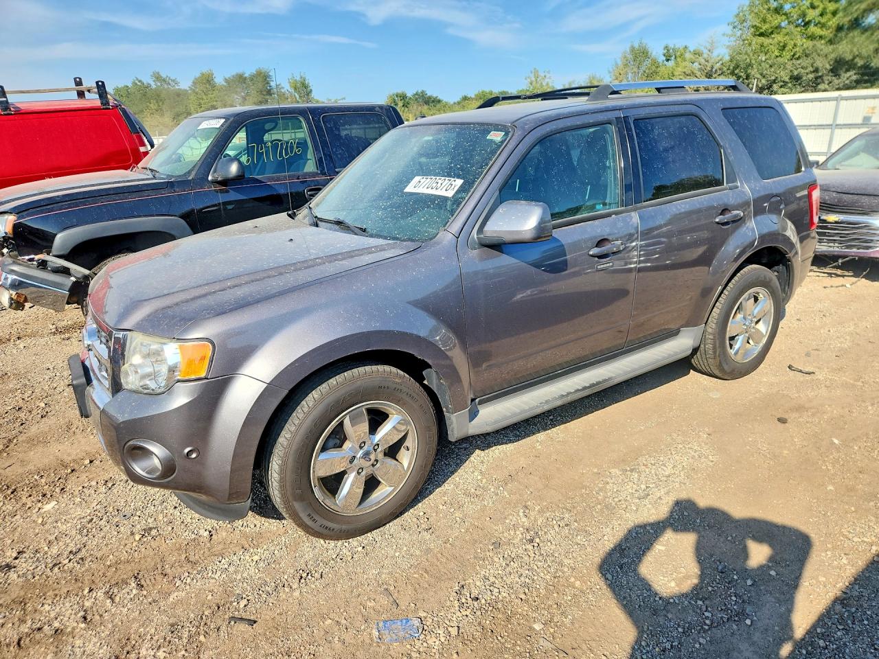 2010 Ford Escape Limited Gray vin: 1FMCU9EGXAKB21700