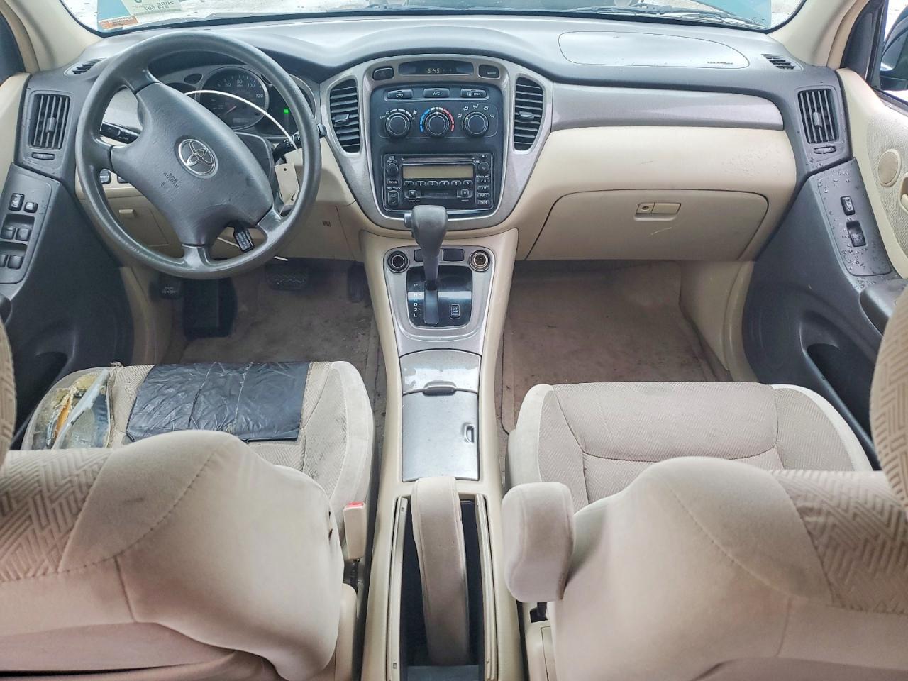 2002 Toyota Highlander Limited Green vin: JTEGF21A920033027