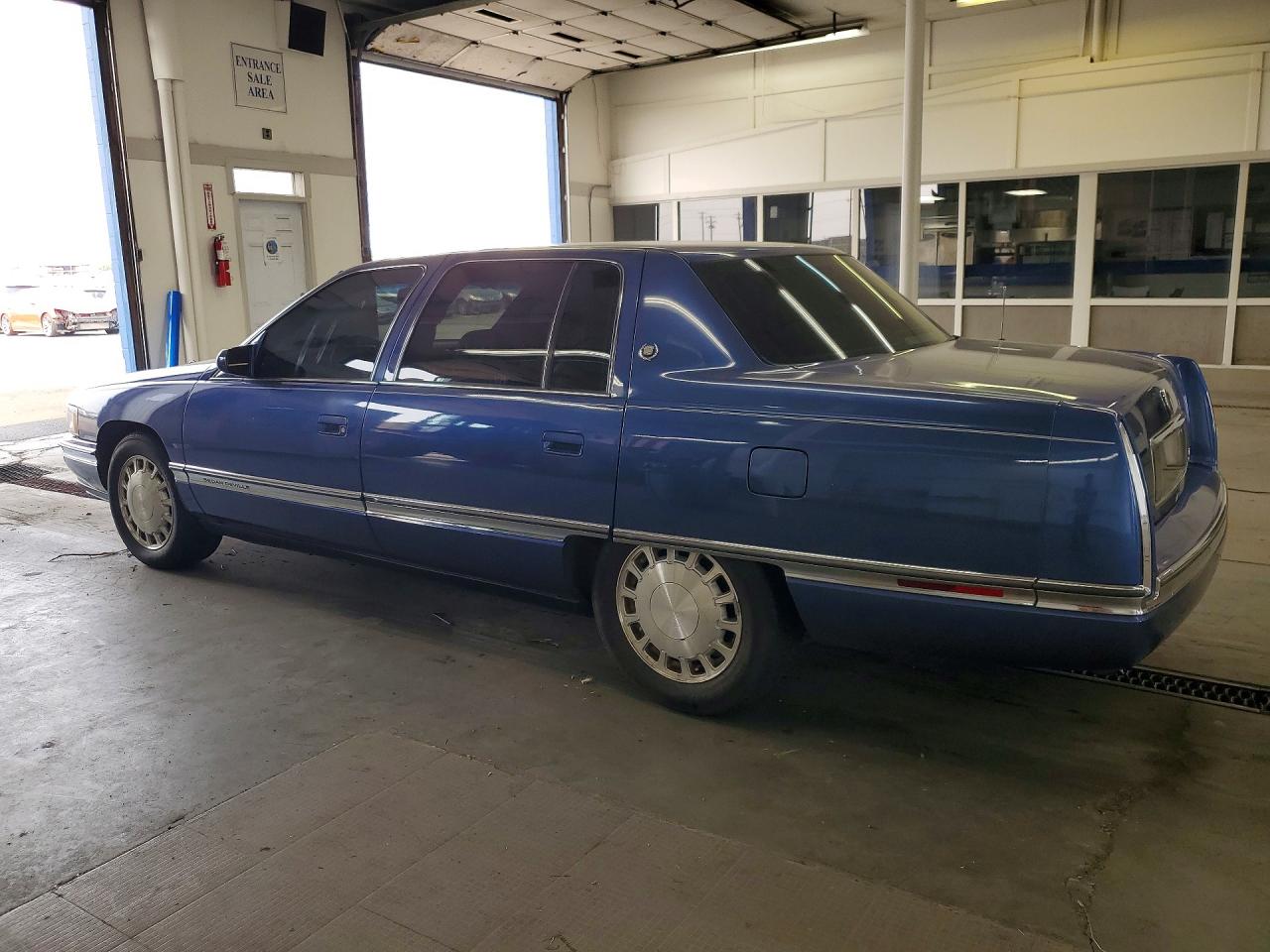 1996 Cadillac Deville Blue vin: 1G6KD52Y0TU227041