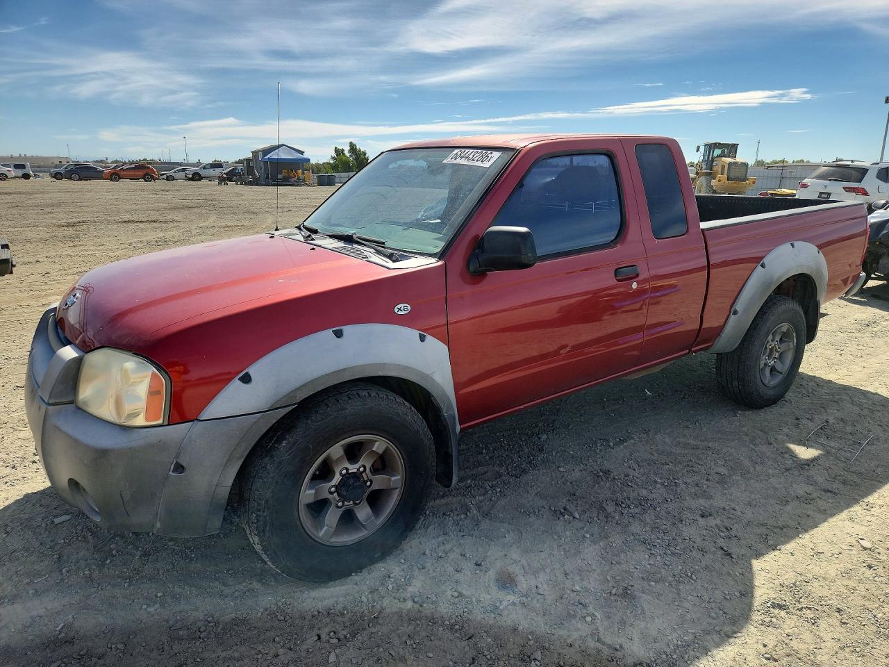 2001 Nissan Frontier Красный vin: 1N6ED26Y31C349329