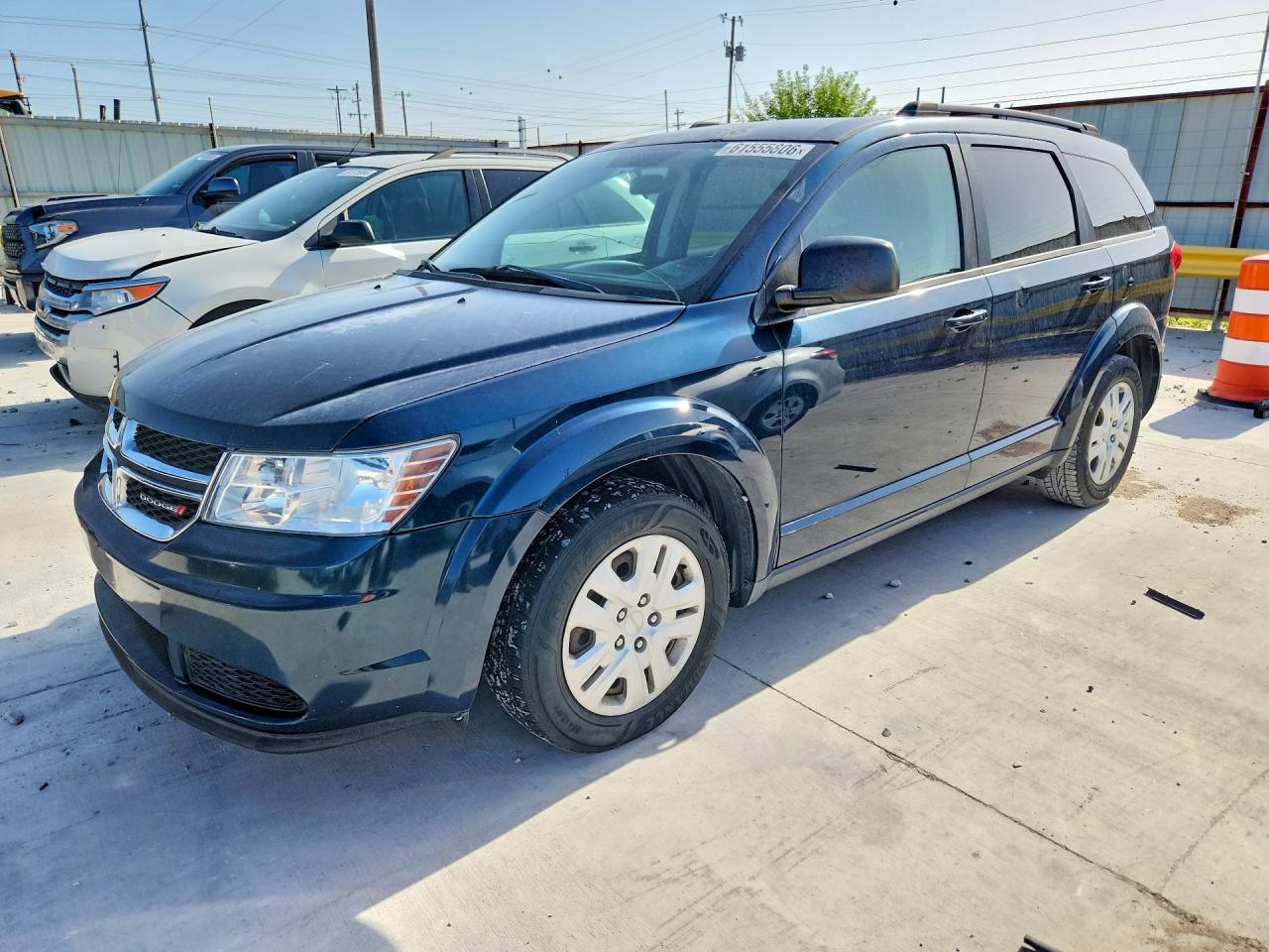 2014 Dodge Journey Se Blue vin: 3C4PDCAB2ET150870