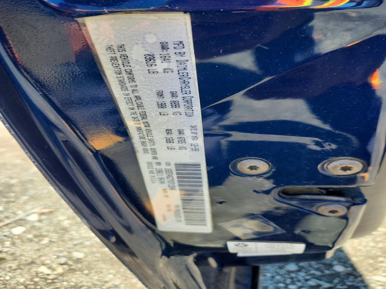 2000 Dodge Neon Base Blue vin: 1B3ES46C7YD713248