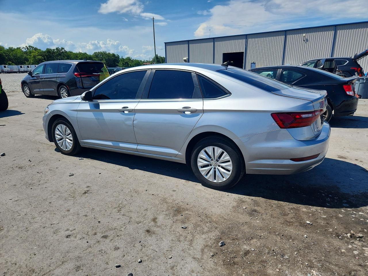 2020 Volkswagen Jetta S Silver vin: 3VWCB7BU7LM022124