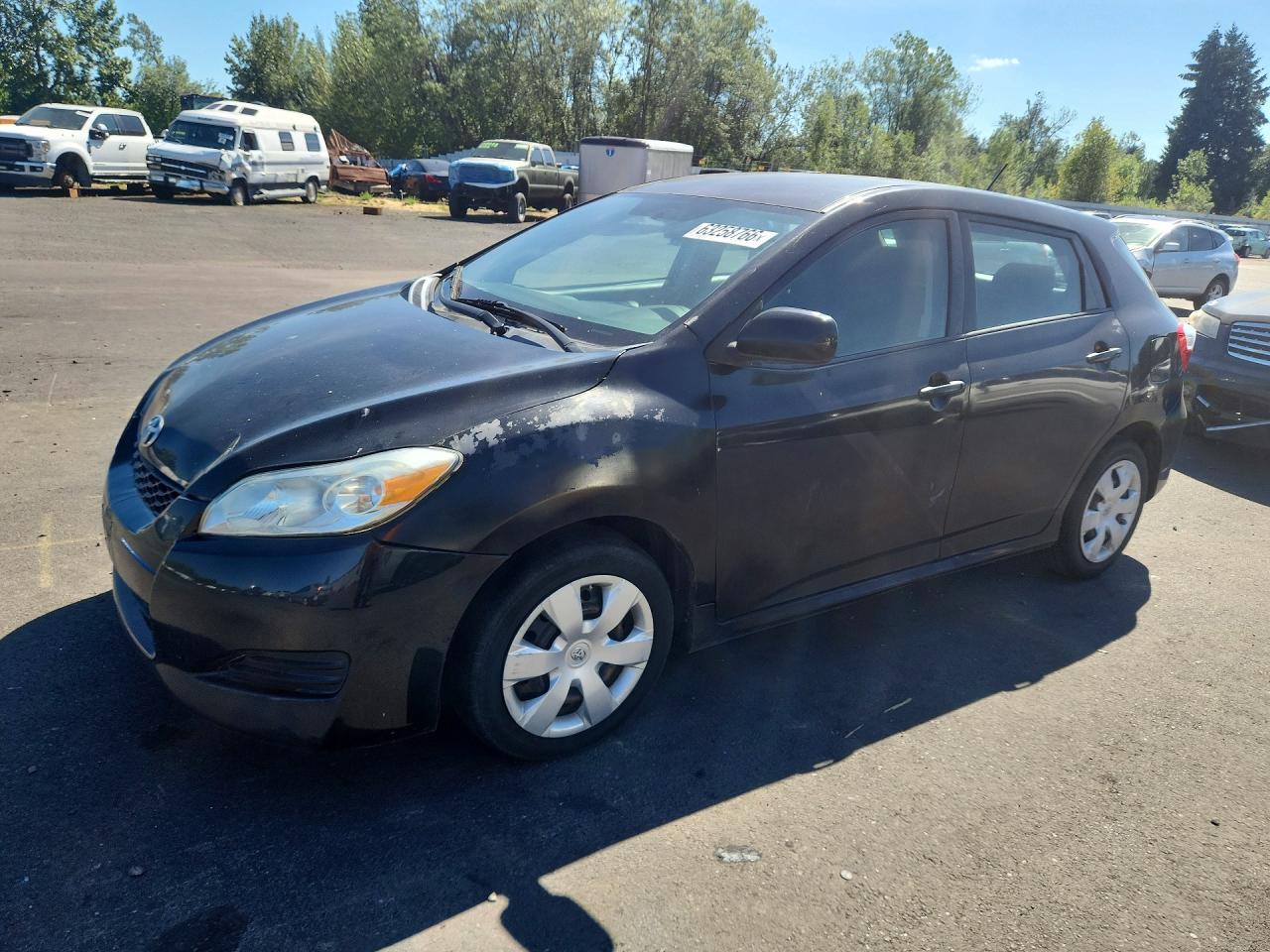 2009 Toyota Matrix Base Charcoal vin: 2T1KU40E79C067651