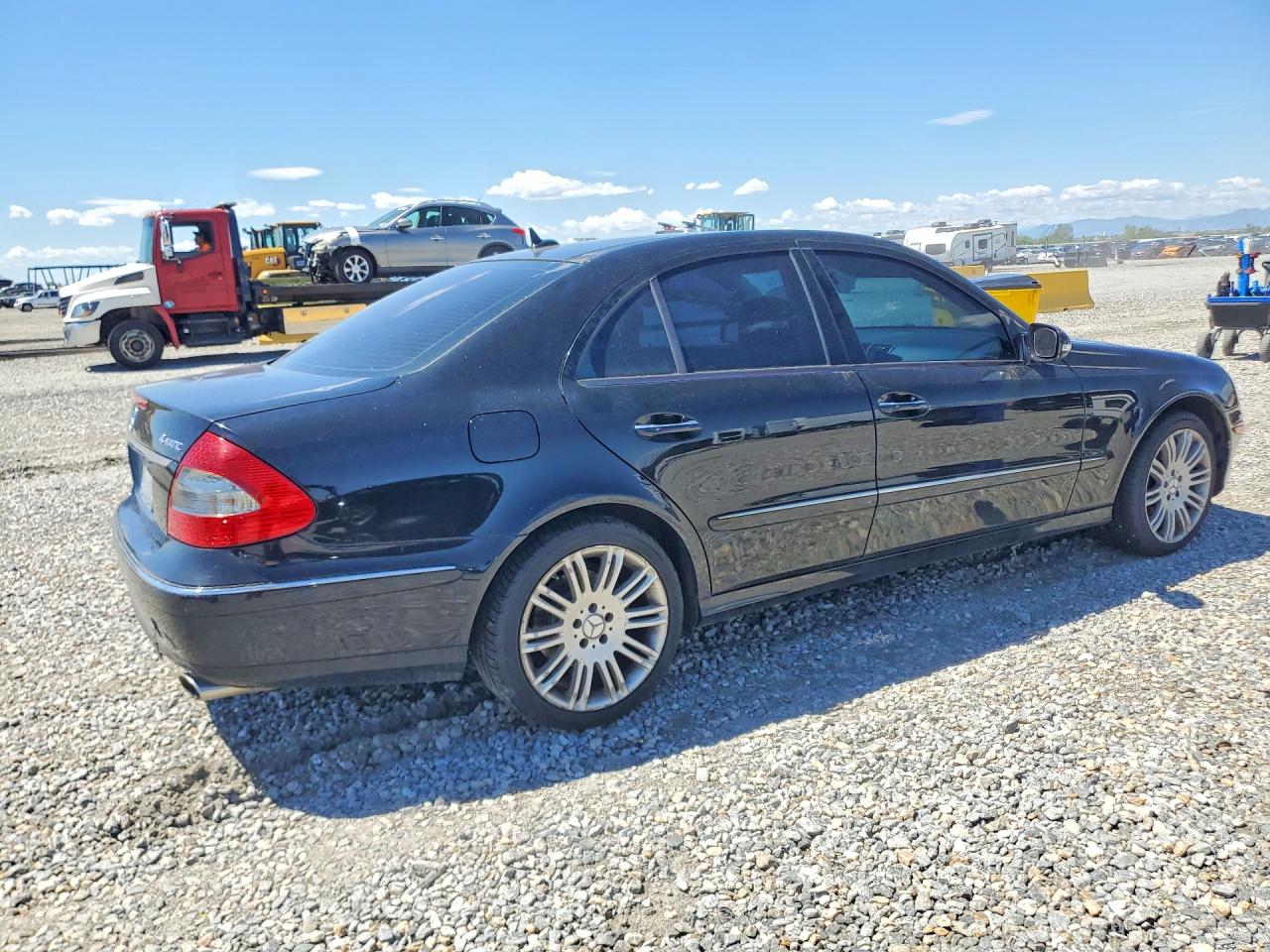 2007 Mercedes-benz E 350 4matic Black vin: WDBUF87X17B170592