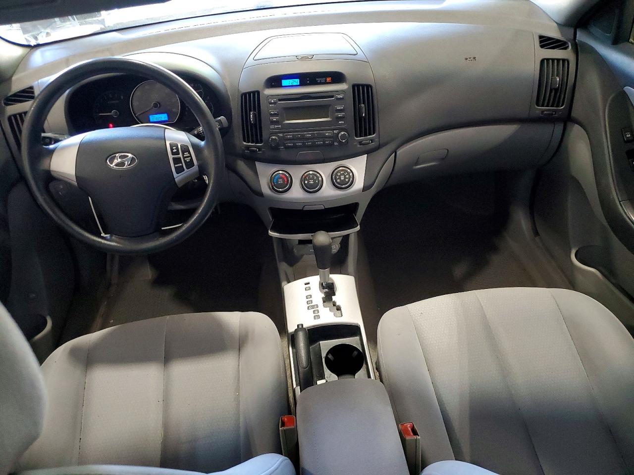 2007 Hyundai Elantra Gls Gray vin: KMHDU46D67U198704