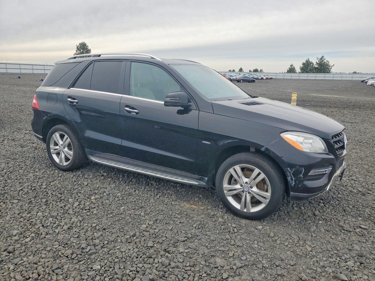 2012 Mercedes-benz Ml 350 4matic Черный vin: 4JGDA5HB2CA058610
