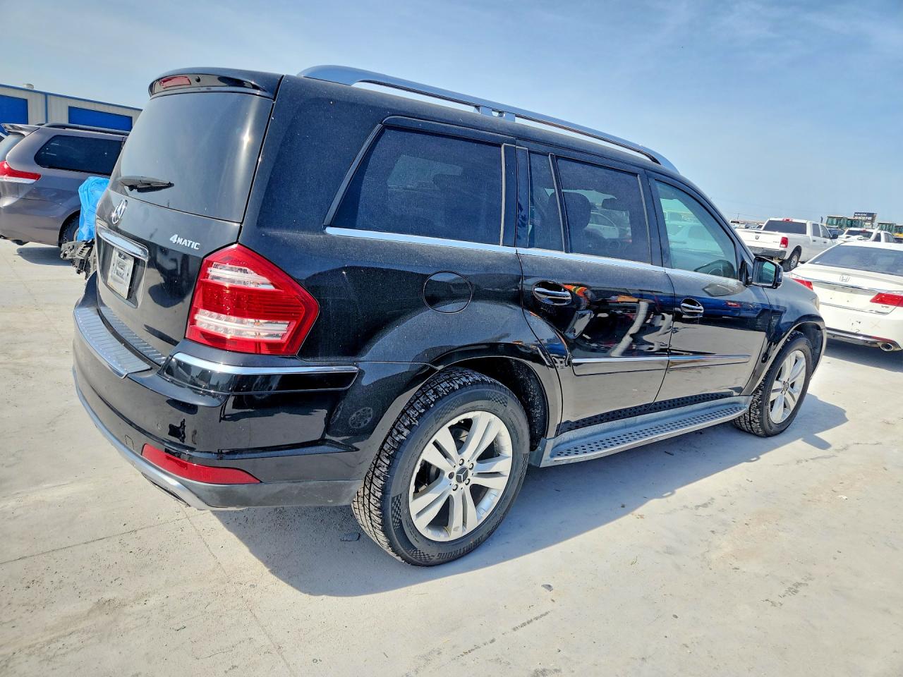 2012 Mercedes-benz Gl 450 4matic Black vin: 4JGBF7BE9CA797366