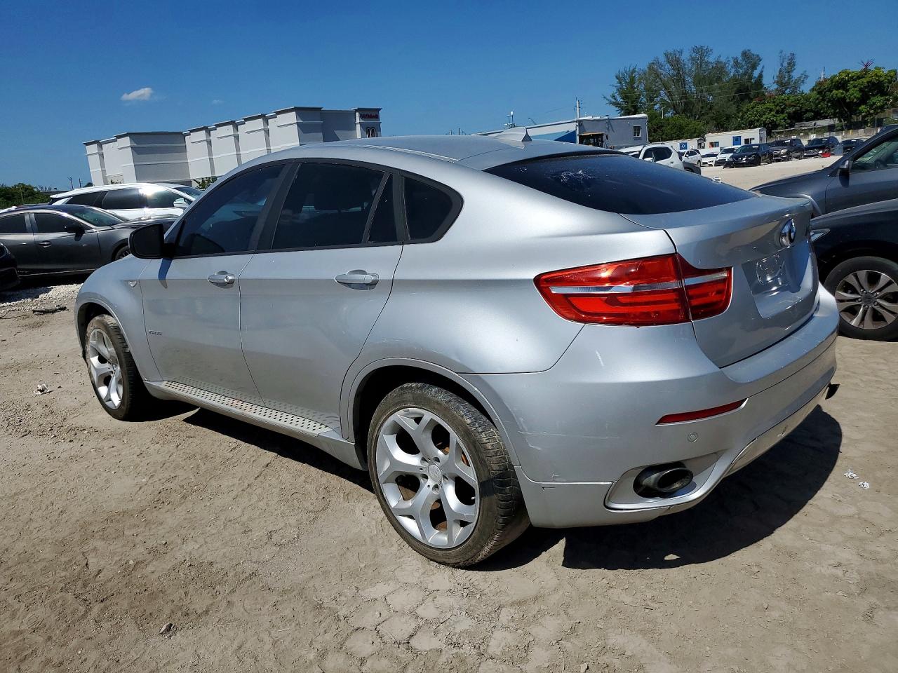2014 Bmw X6 Xdrive35i Silver vin: 5UXFG2C53E0H09507