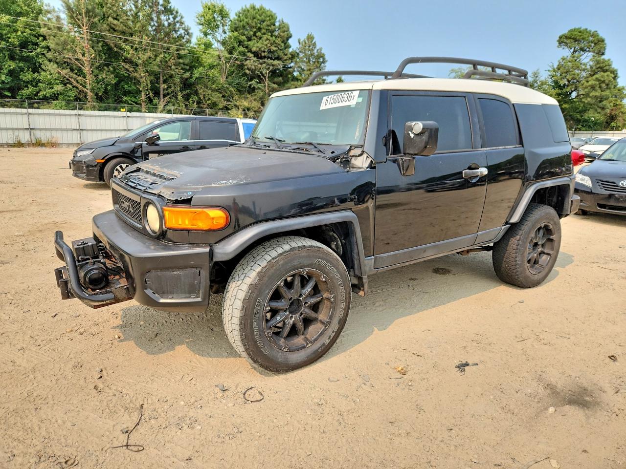 2007 Toyota Fj Cruiser Base Черный vin: JTEZU11F770004833