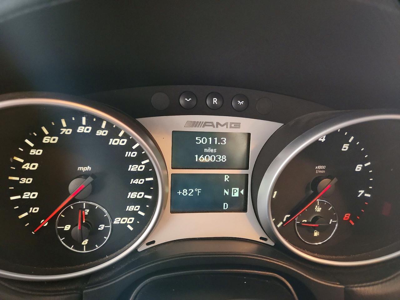2007 Mercedes-benz Ml 63 Amg Черный vin: 4JGBB77E27A202383