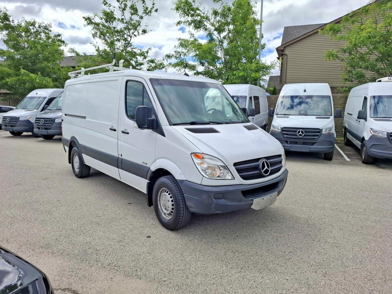 2012 Mercedes-benz Sprinter 2500 White vin: WD3BE7CC6C5703967
