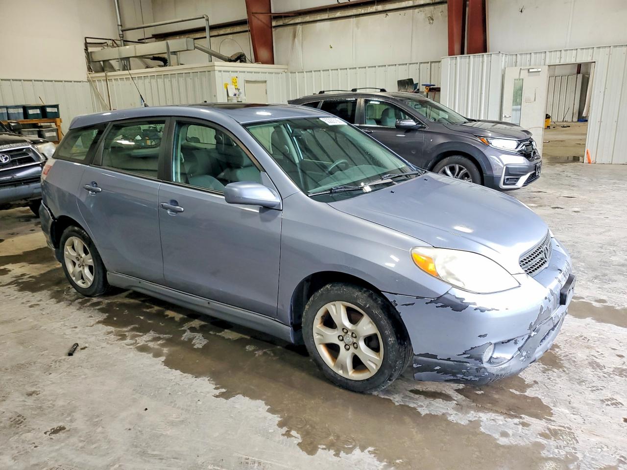 2007 Toyota Corolla Matrix Xr Blue vin: 2T1KR32E47C669851