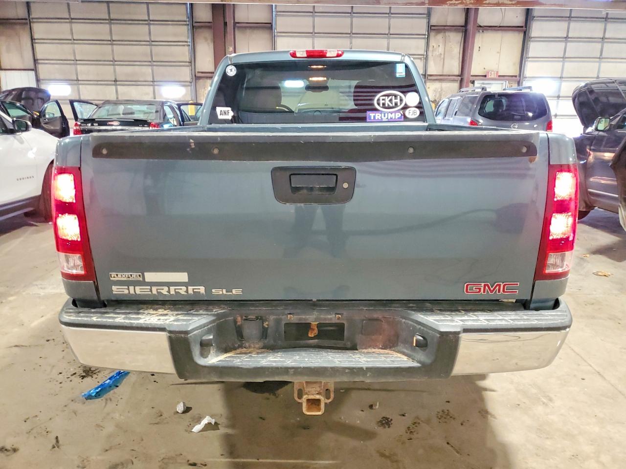 2009 Gmc Sierra K1500 Sle Gray vin: 2GTEK290291117739