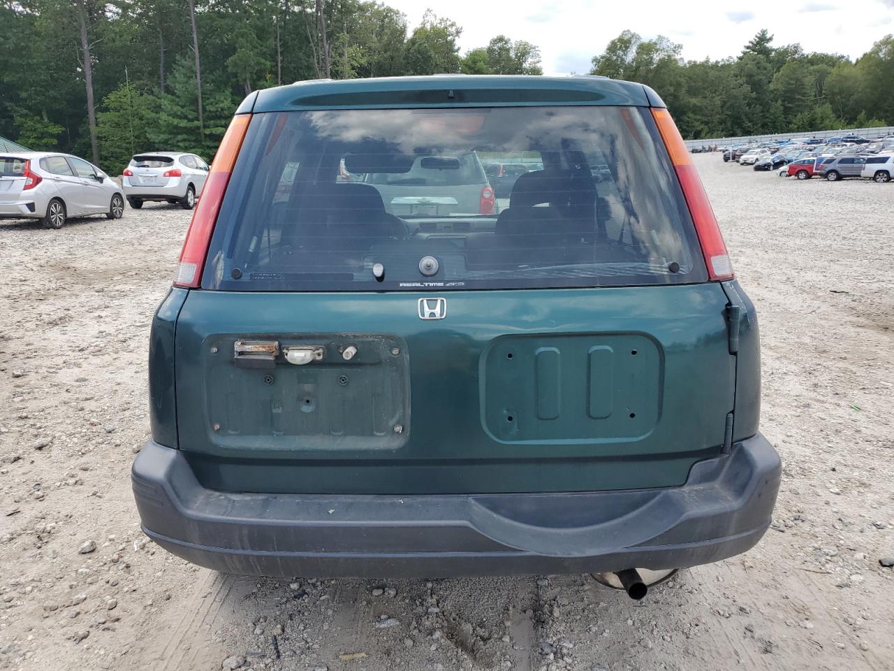 1999 Honda Cr-v Ex Зеленый vin: JHLRD1864XC071479