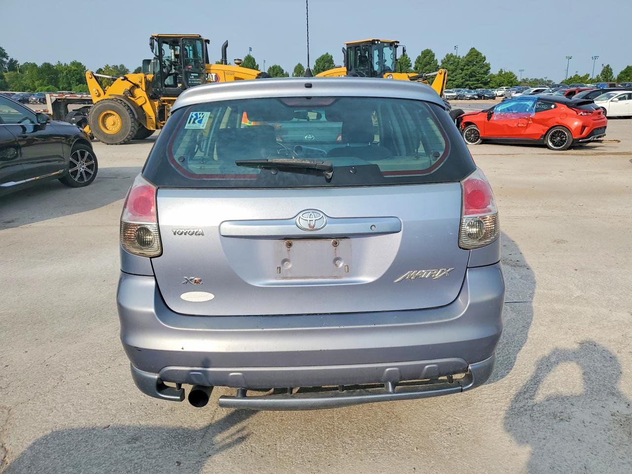 2007 Toyota Matrix Xr Blue vin: 2T1KR32EX7C643707