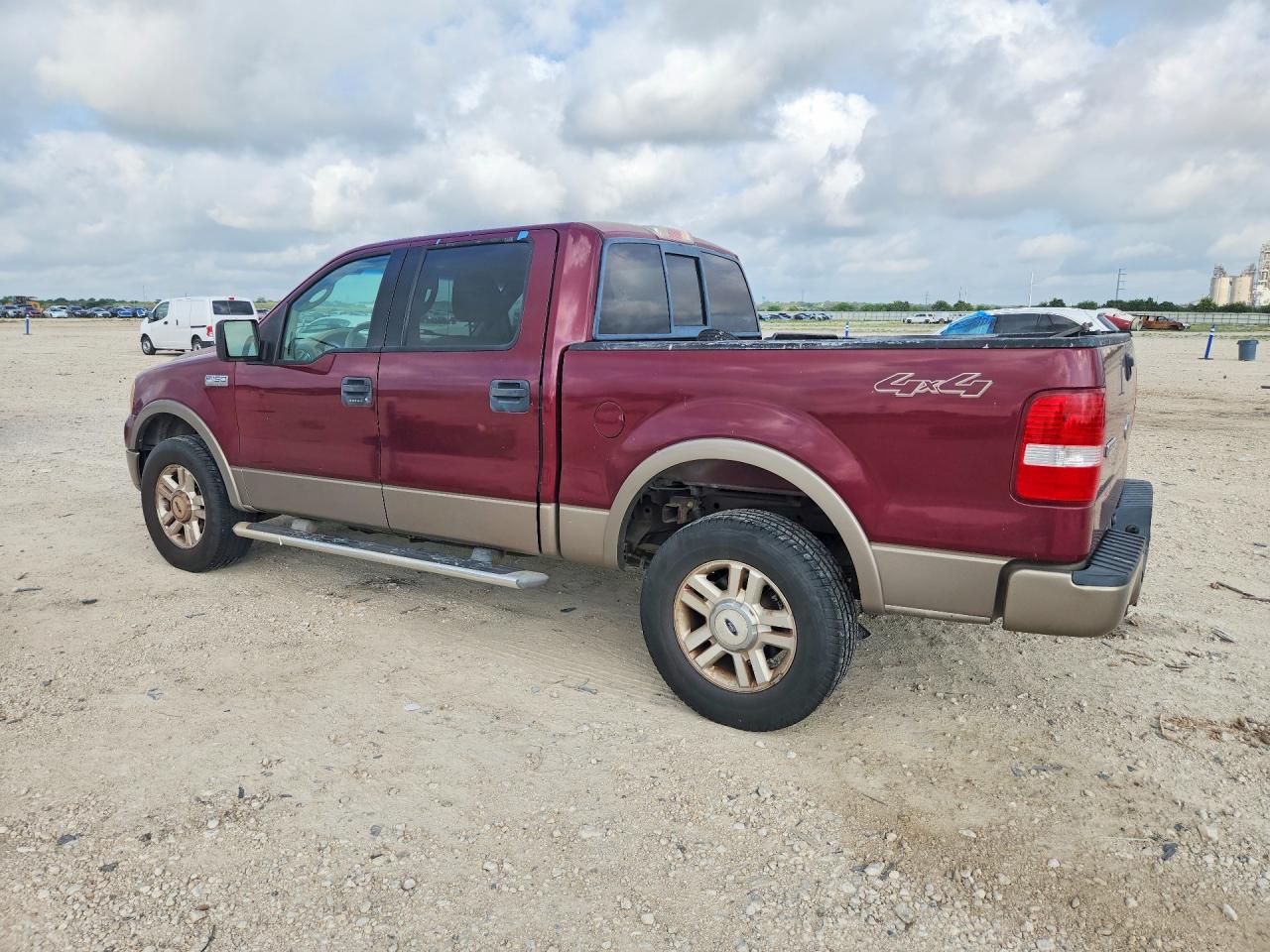 2004 Ford F150 Supercrew Red vin: 1FTPW14524KD64522