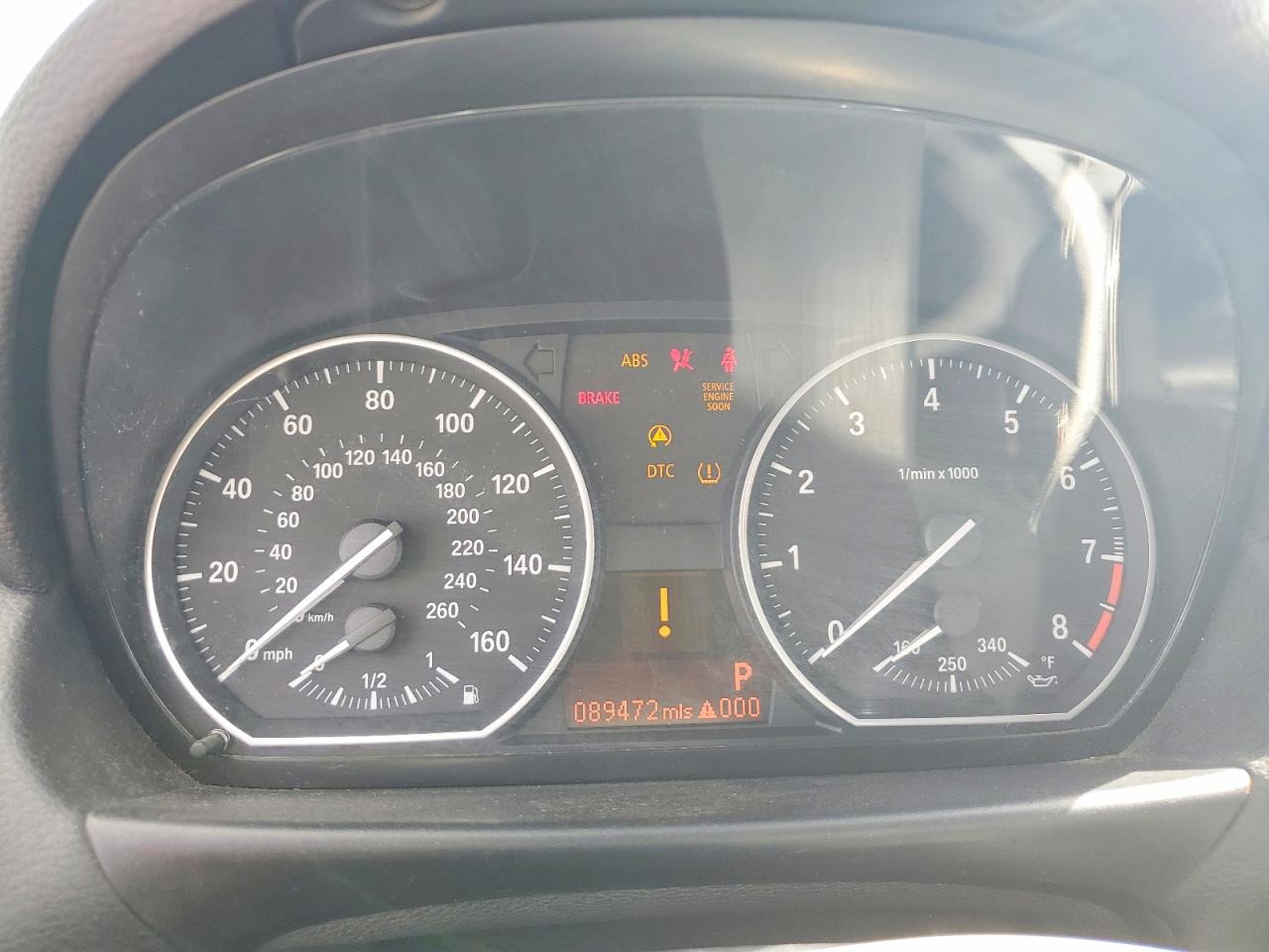 2009 Bmw 135 I Серый vin: WBAUC73569VK94851