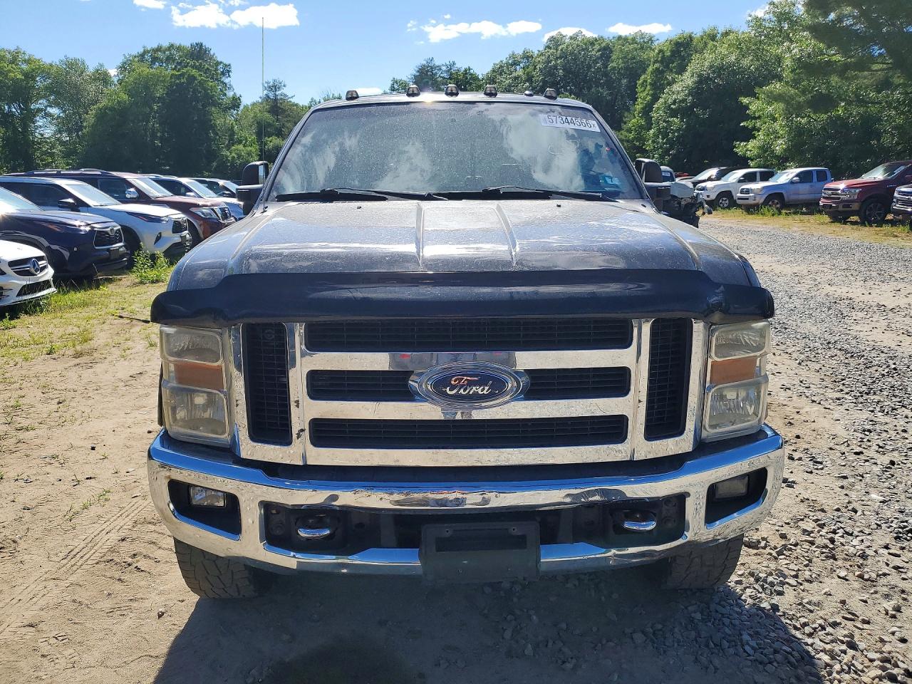 2008 Ford F350 Srw Super Duty Black vin: 1FTWW31R38EE61652