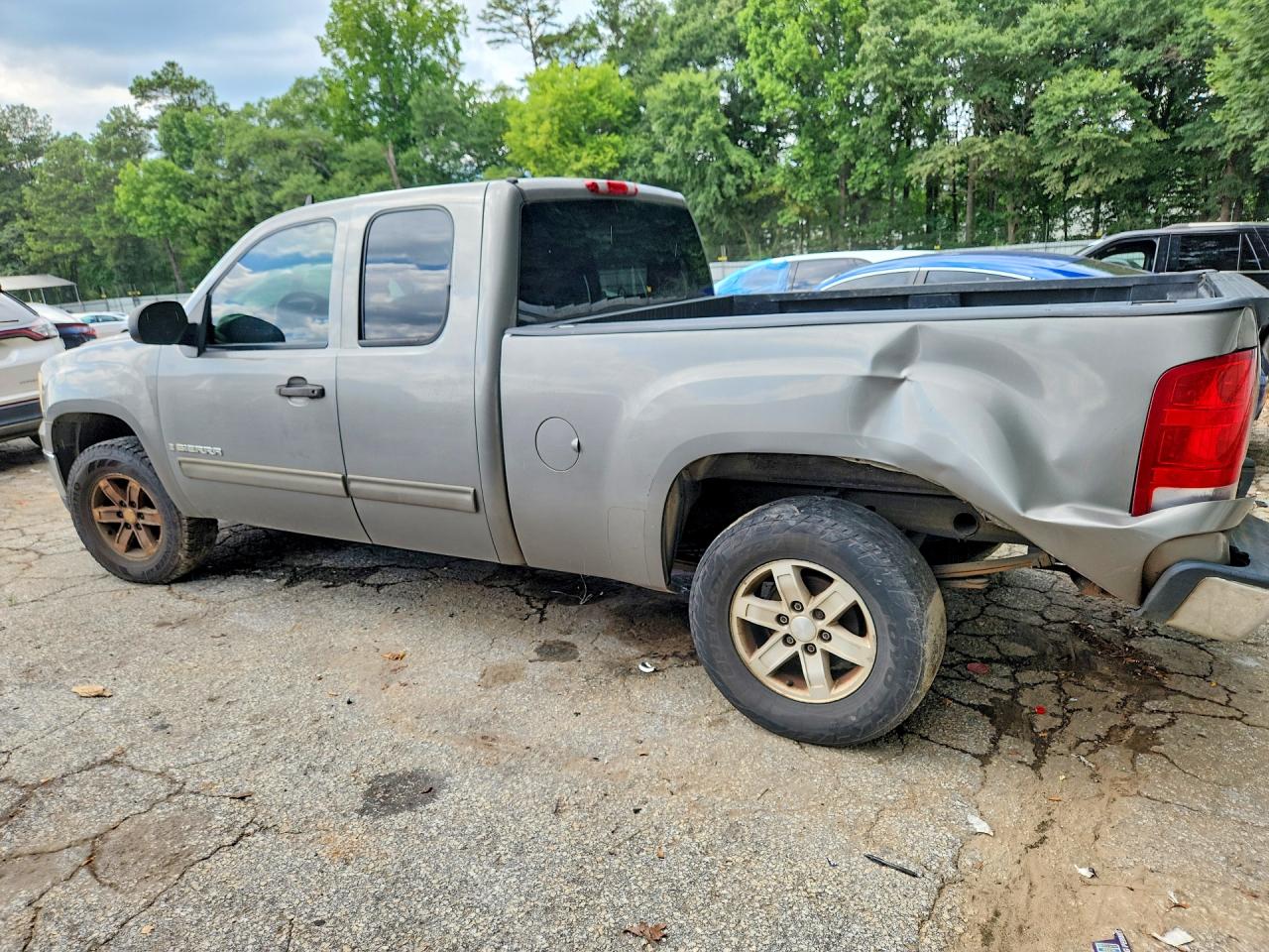 2007 Gmc New Sierra C1500 Gray vin: 1GTEC19CX7Z583540
