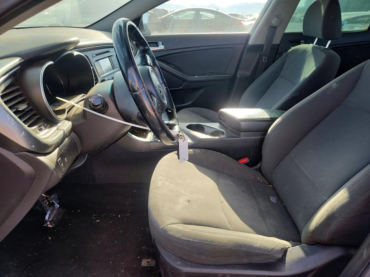 2015 Kia Optima Hybrid White vin: KNAGM4AD7F5079056