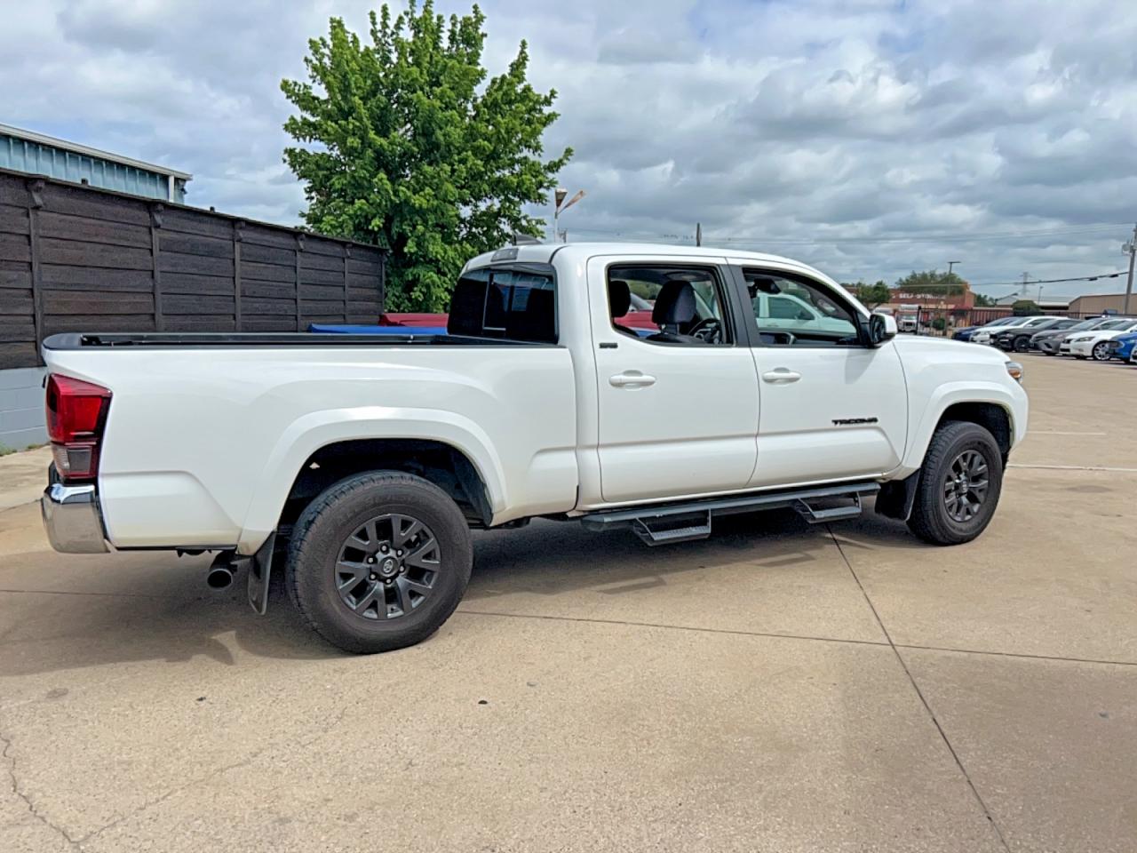 2022 Toyota Tacoma Sr5 V6 White vin: 3TMBZ5DNXNM036865
