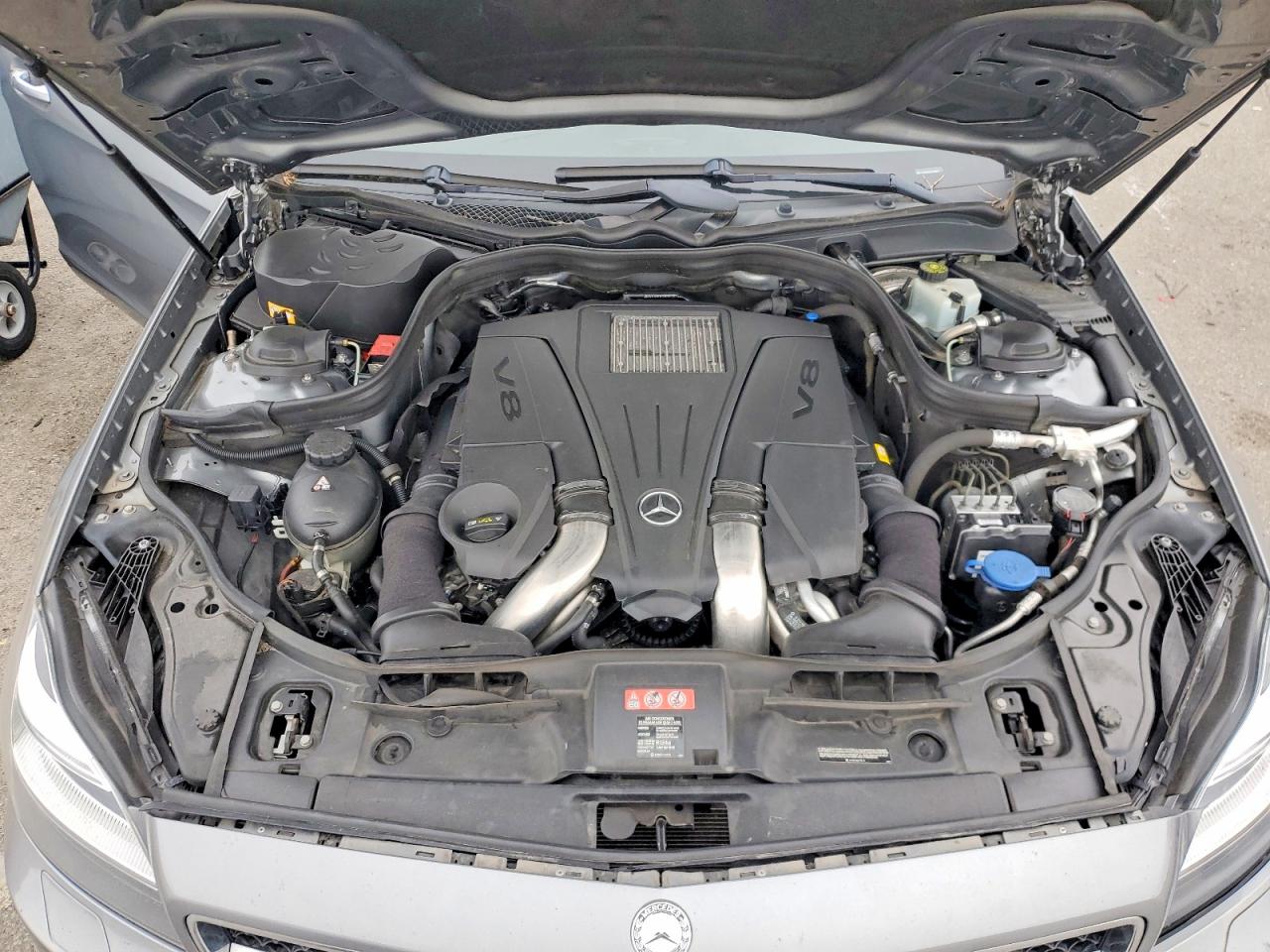 2014 Mercedes-benz Cls 550 4matic Silver vin: WDDLJ9BB6EA094857