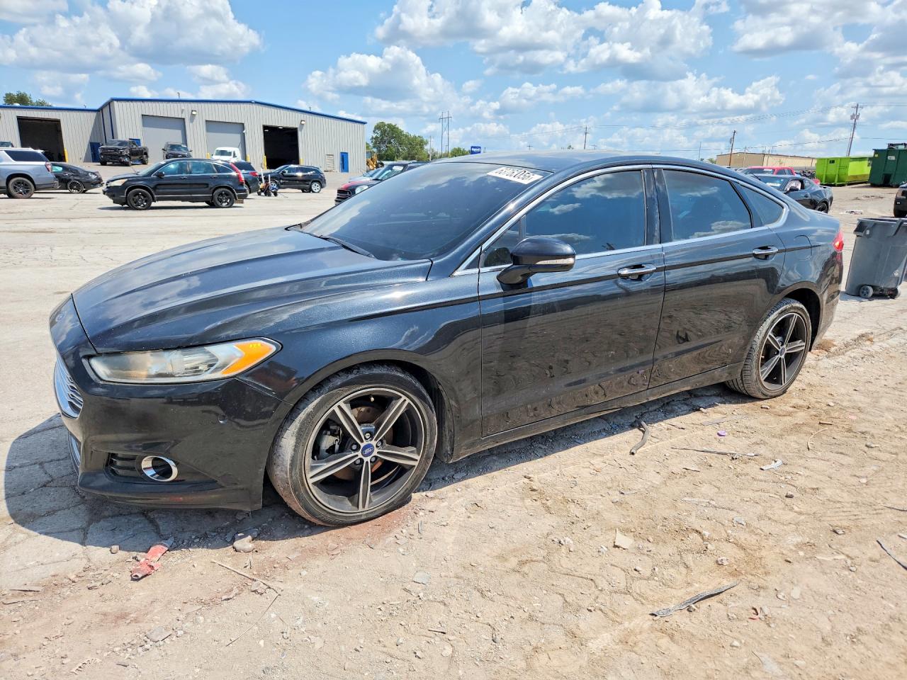 2015 Ford Fusion Titanium Black vin: 3FA6P0D91FR233933
