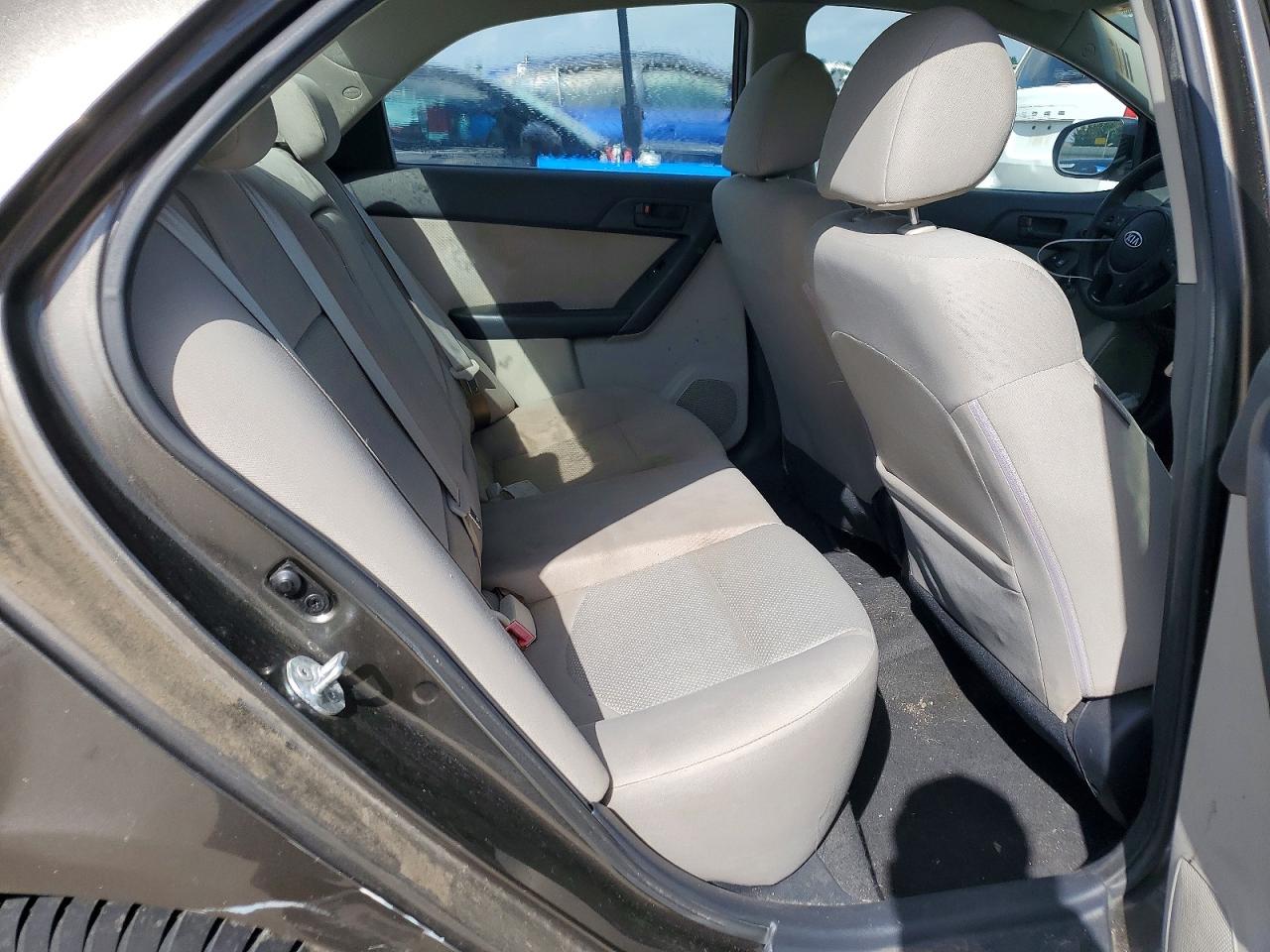 2010 Kia Forte Ex Charcoal vin: KNAFU4A20A5865476