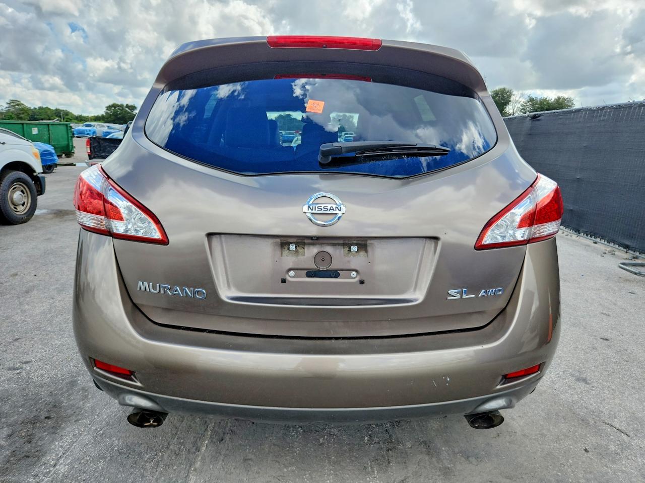 2012 Nissan Murano S Brown vin: JN8AZ1MW9CW232830