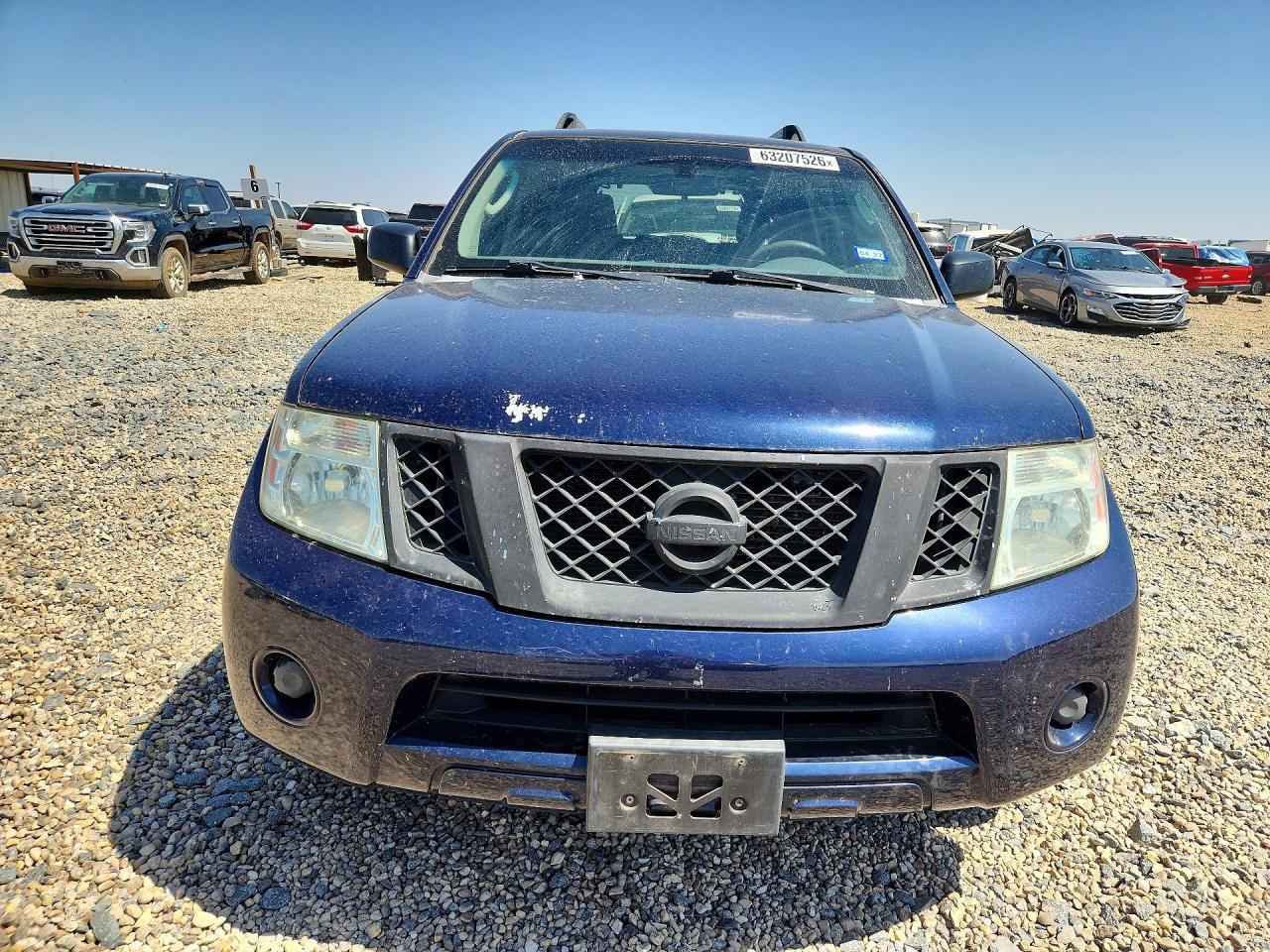2008 Nissan Pathfinder S Синий vin: 5N1AR18B88C633079
