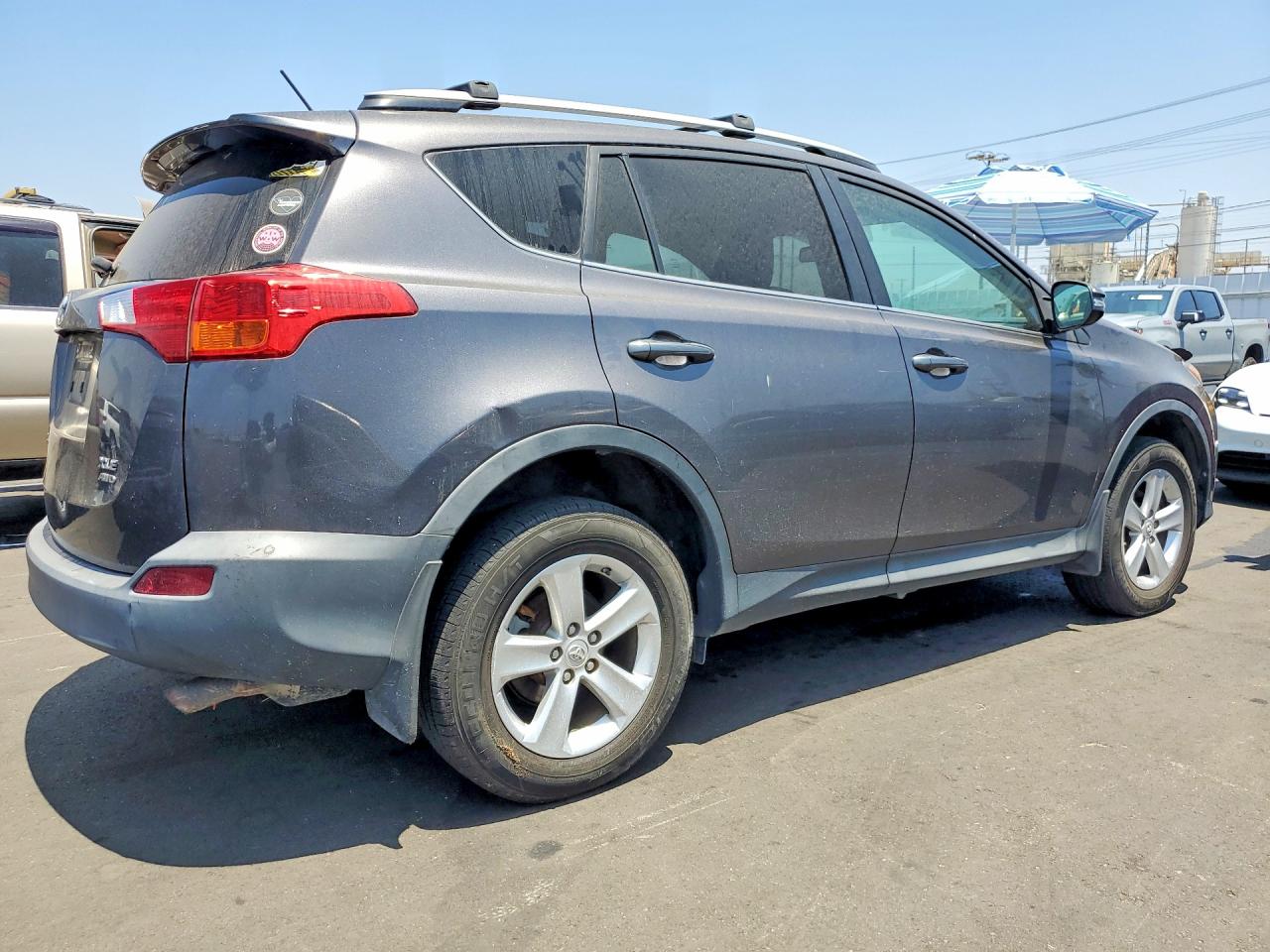 2013 Toyota Rav4 Xle Gray vin: 2T3RFREV2DW124710