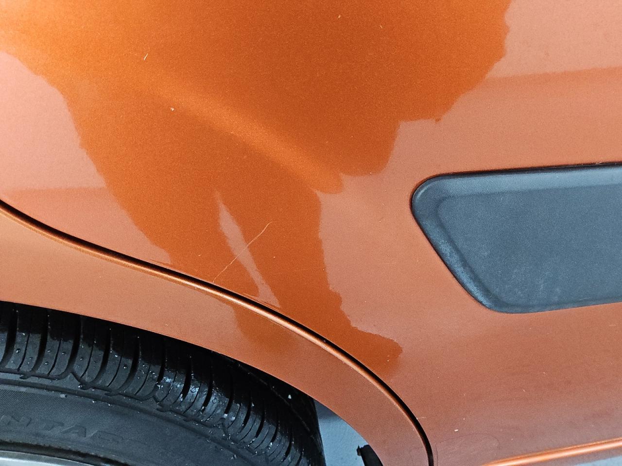 2009 Kia Rio5 Lx Orange vin: KNADE243896567101 Damage: Right Rear Door, Dent(S) W/No Paint Dmg, 1 To 2 Inches