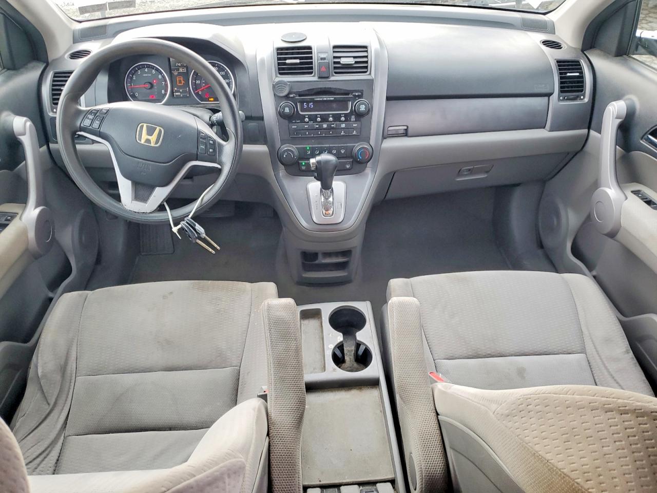 2007 Honda Cr-v Ex Silver vin: JHLRE48507C028943